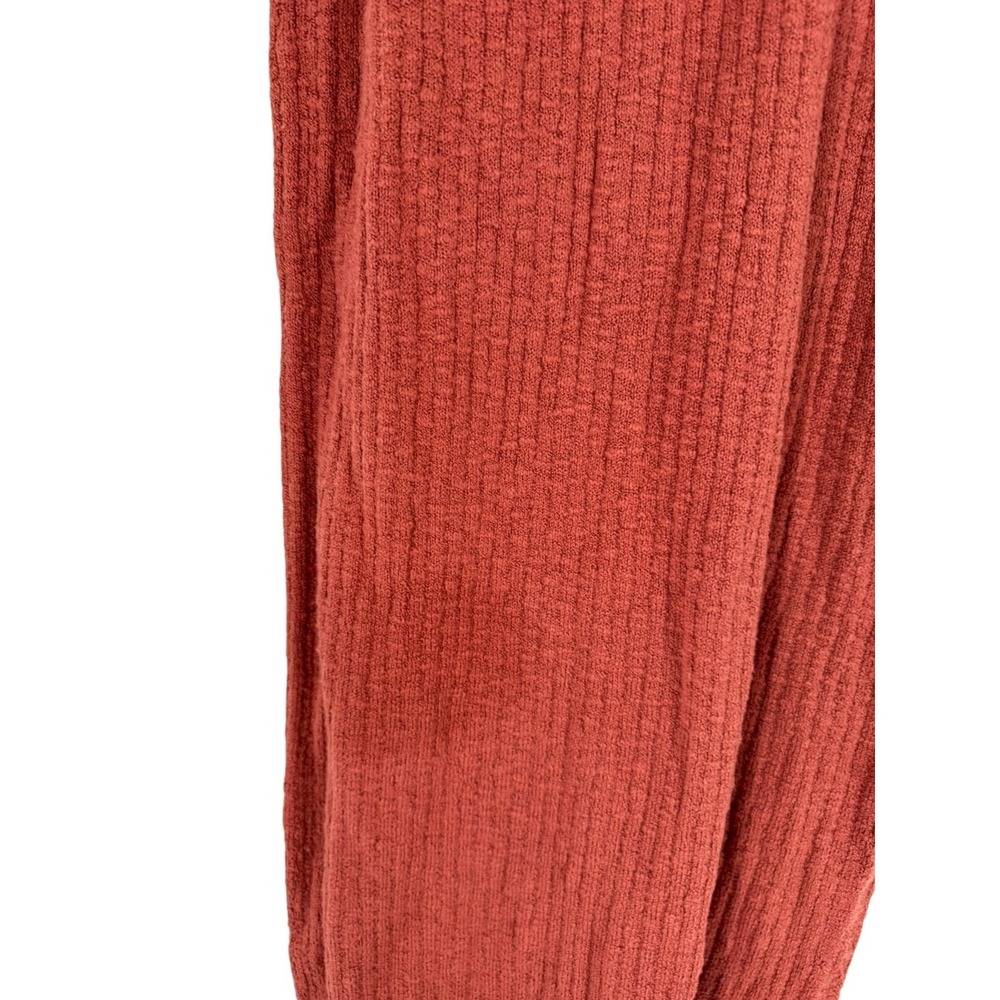 Ulla Johnson Rose Cotton Ribbed Nedda Dress Small Button Front Sleeveless STAIN - Picture 6 of 9